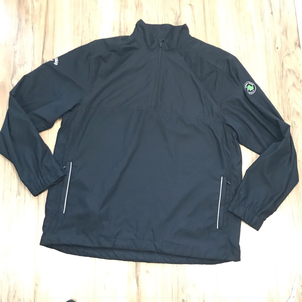 Men's Callaway pullover 1/4 zip XXL Black X Series